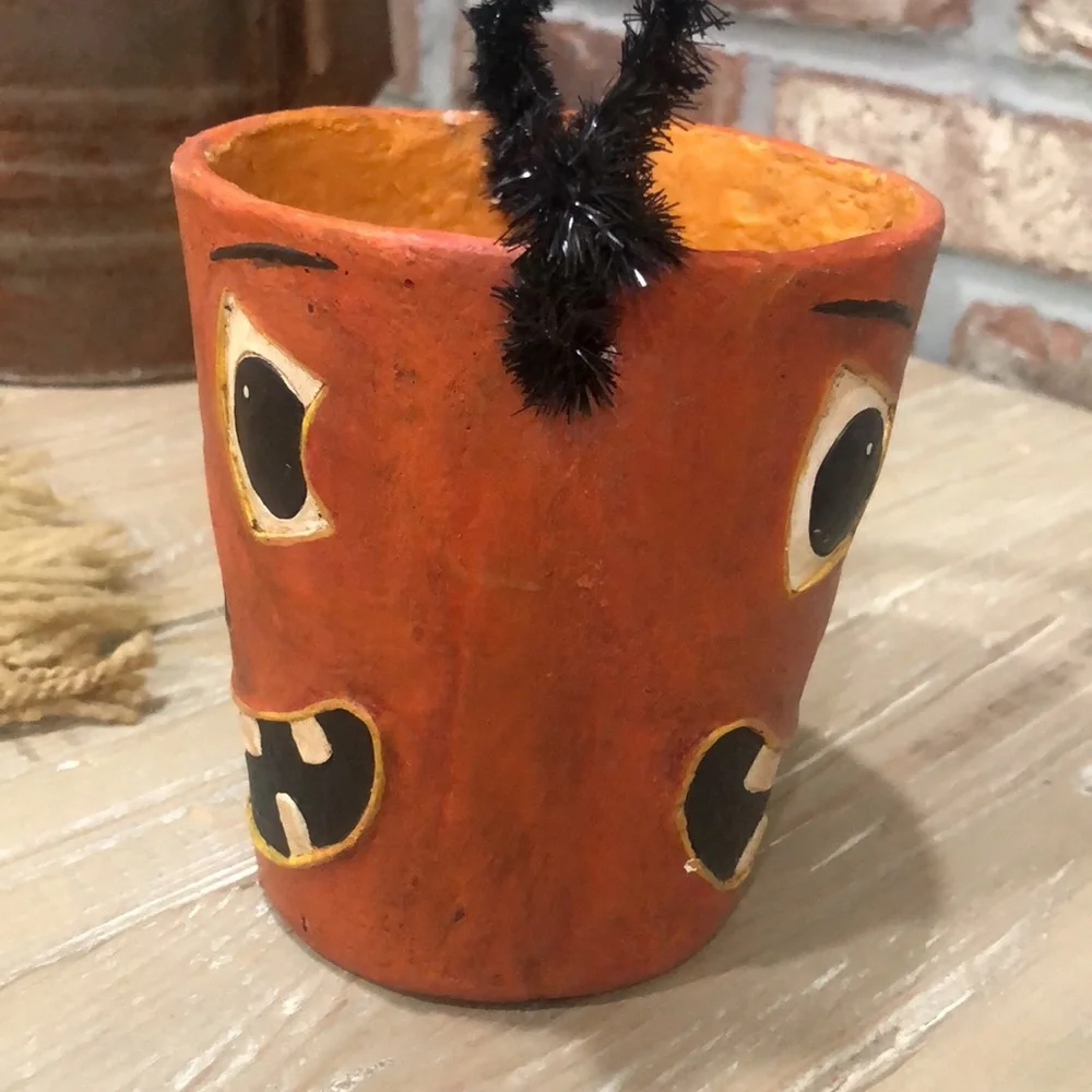 🎃1 HOUR SALE🎃Primitive Halloween Basket - Picture 6 of 9